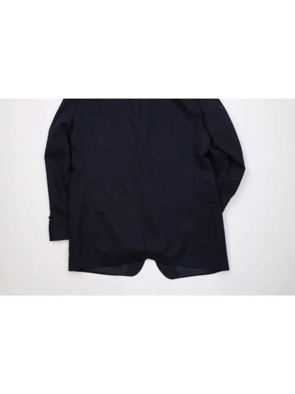 Vintage 90s Chaps Ralph Lauren Mens 42R 2 Piece Wool Suit Wedding Blue 32x29